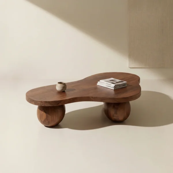 Sphere Wooden Cloud Coffee Table